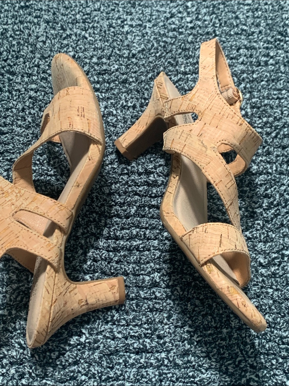 Kim Rogers Wearyn Cork Heels - Picture 5 of 6